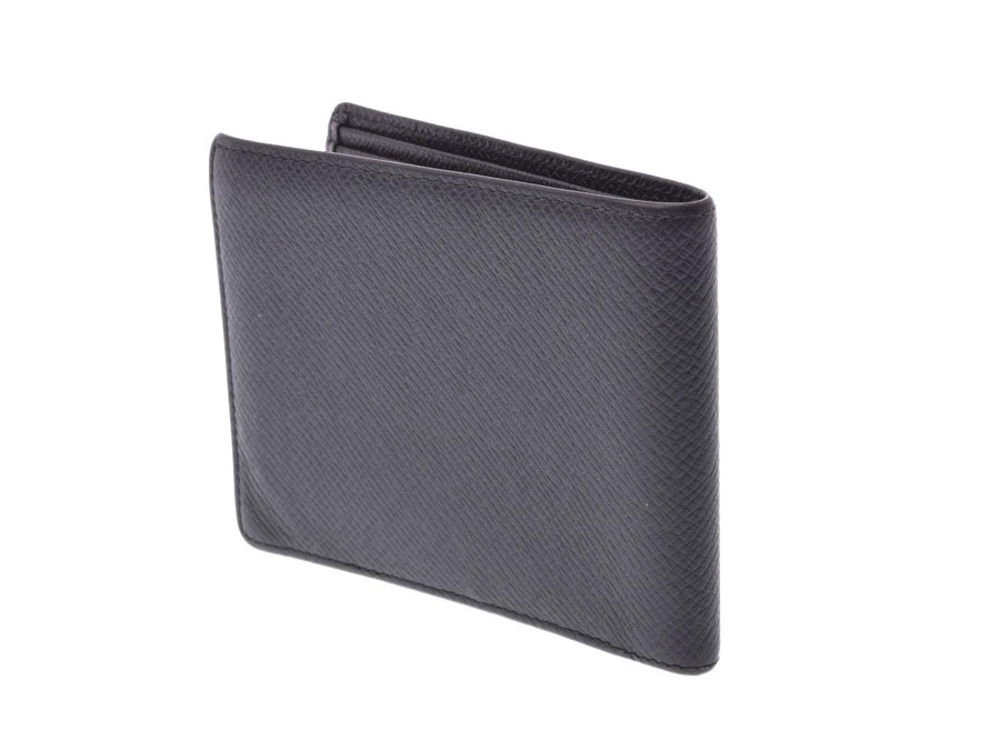 Louis Vuitton Billfold Taiga Ardoise Cartes Portefeuille Black
